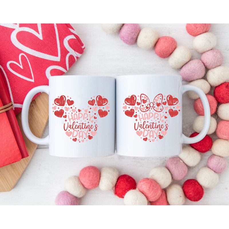 Mouse Love Doodle Bundle Svg,Funny Valentine's Day, Valentine's Day, Mouse Valentine Svg, Mouse And Lover, Valentines Couple shirt SVG File - 2.jpg