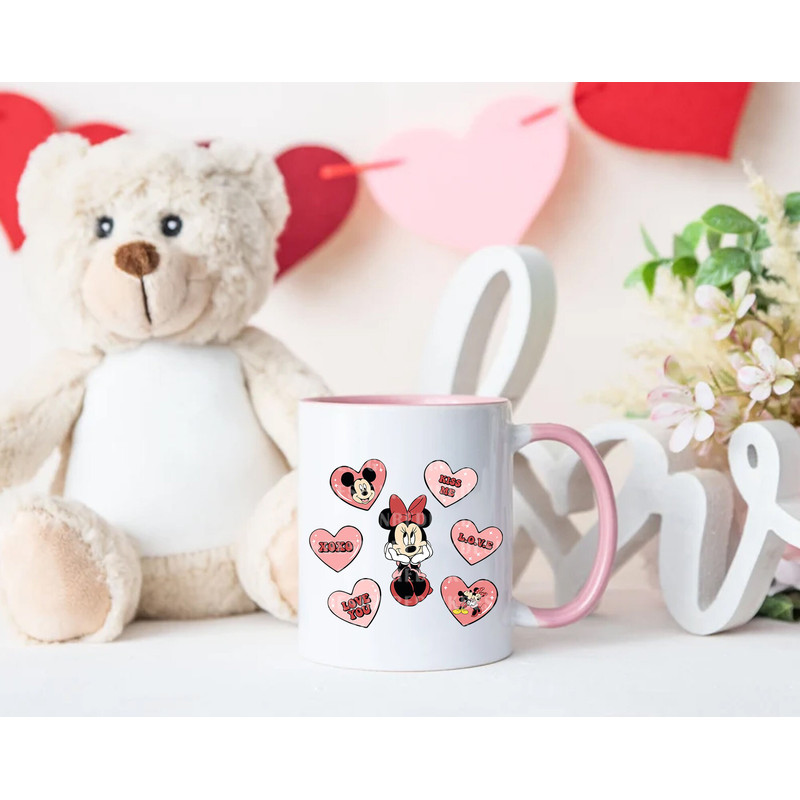 Mouse Love Svg, Mouse Valentine Svg, Funny Valentine's Day, XOXO Candy Heart, Retro Valentines Svg, Valentines Couple shirt SVG File - 2.jpg