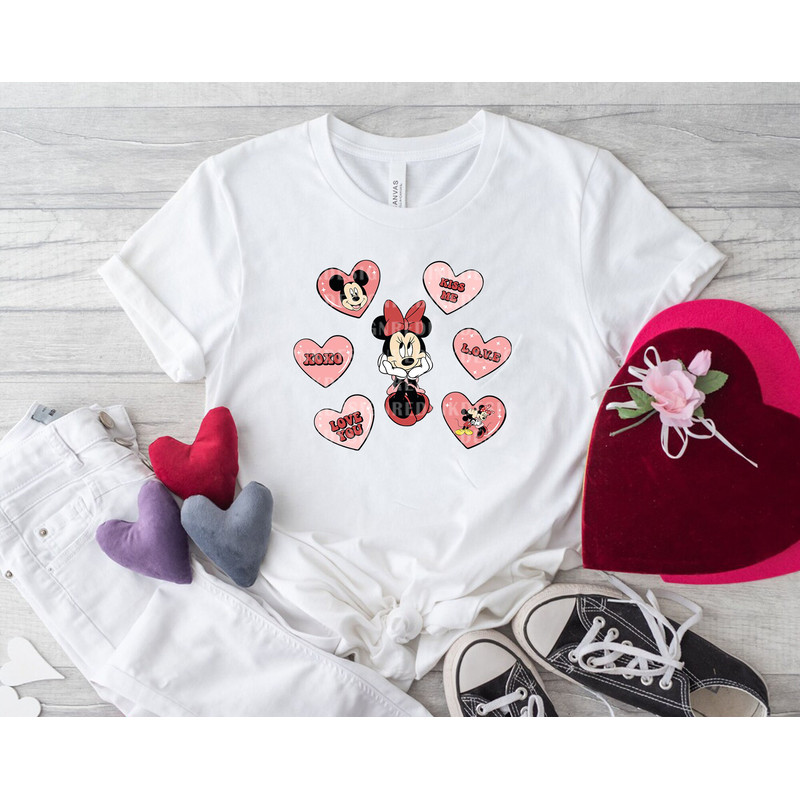 Mouse Love Svg, Mouse Valentine Svg, Funny Valentine's Day, XOXO Candy Heart, Retro Valentines Svg, Valentines Couple shirt SVG File - 3.jpg