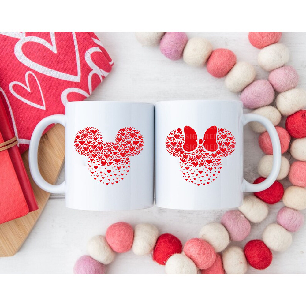 Mouse Valentine Bundle Svg, Mouse Snack Svg, Mouse Castle Love Svg, Valentine's Day, Mouse Balloon Svg, Valentines Couple shirt SVG File - 2.jpg