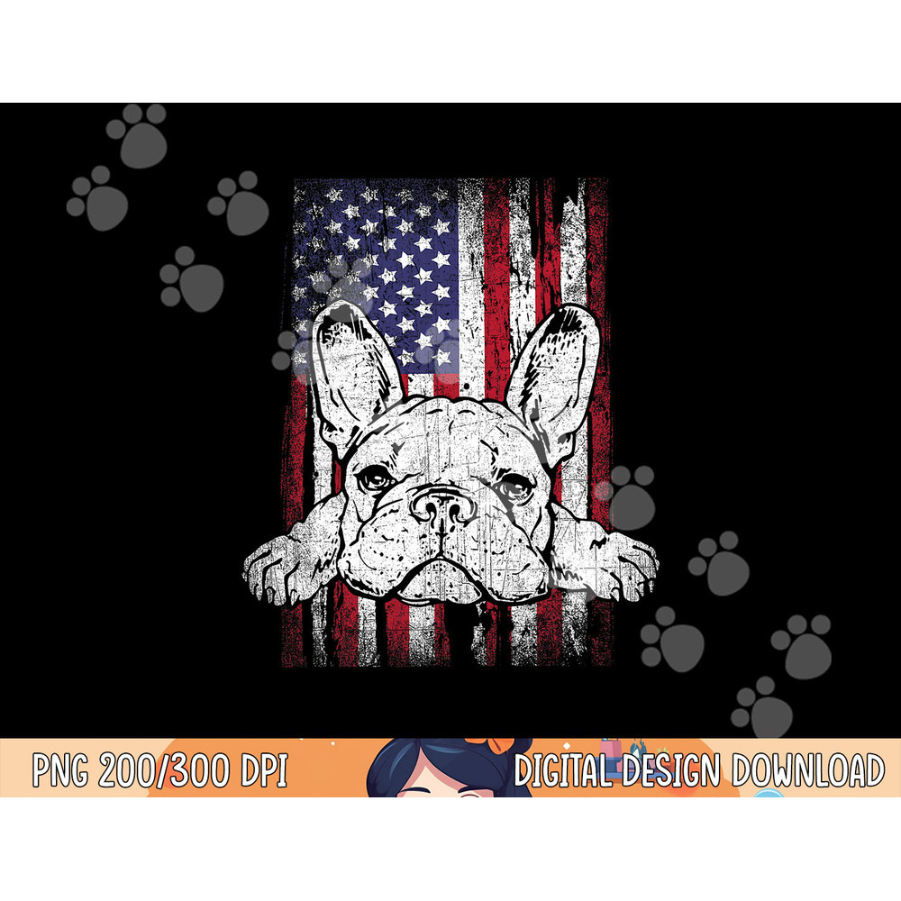 Patriotic French Bulldog American Flag Dog png, sublimation copy.jpg