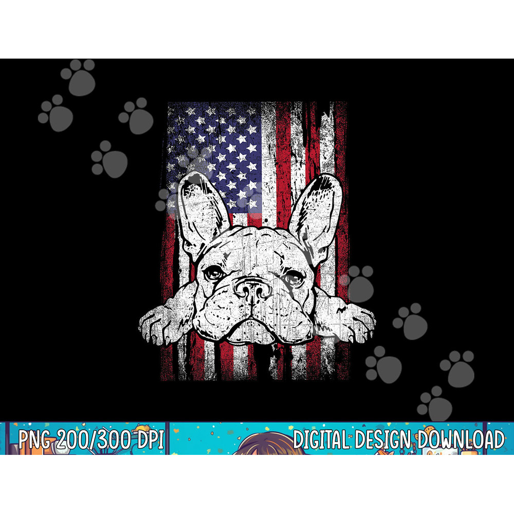 Patriotic French Bulldog American Flag Dog png, sublimation copy.jpg
