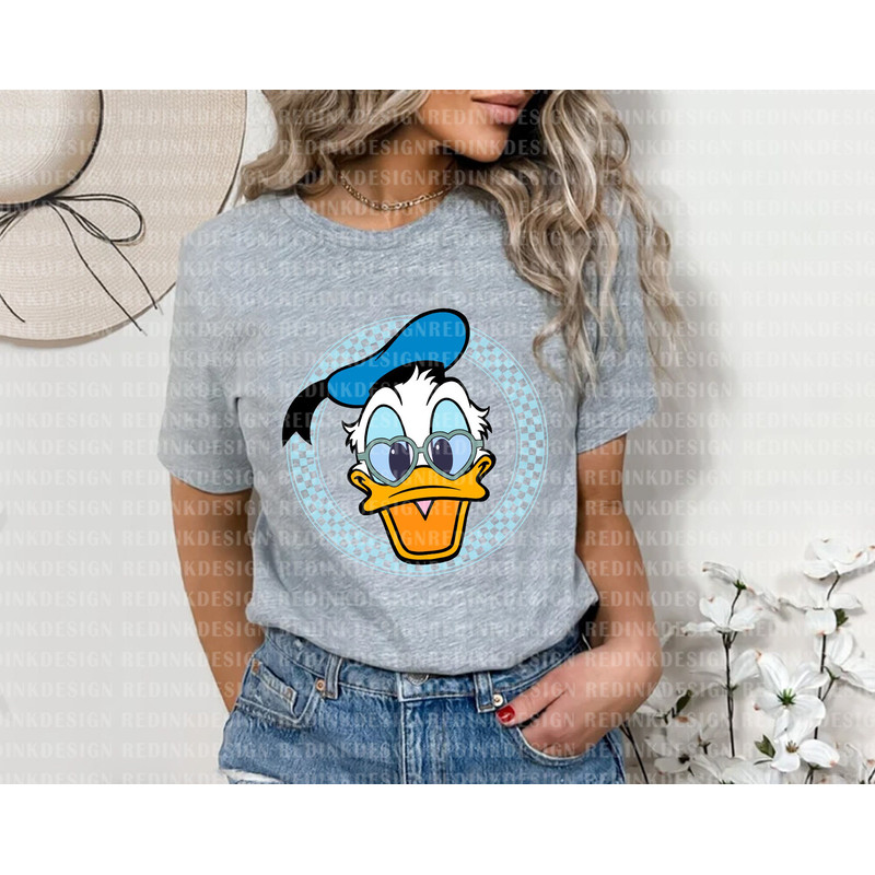 Retro Duck With Heart Sunglasses Svg, Magical and Fabulous Svg, Family Vacation Svg, Magical Kingdom Svg, Family Trip Shirt, Vacay Mode Svg - 3.jpg