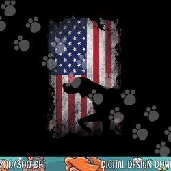 patriotic german shorthaired pointer american flag gsp dog  png, sublimation copy
