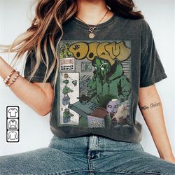 mf doom comic shirt, mf doom vintage hip hop 90s retro graphic tee comic rap streetwear unisex gift bootleg hoodie com17
