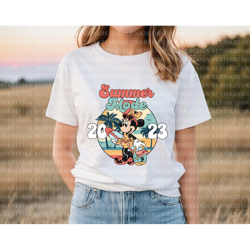Retro Summer Mode Svg, Summer Trip Svg, Cute Mouse Svg, Vacay Mode Svg, Magical Kingdom Svg, Summer Vibes Svg, Family Trip Shirt Svg - 2.jpg