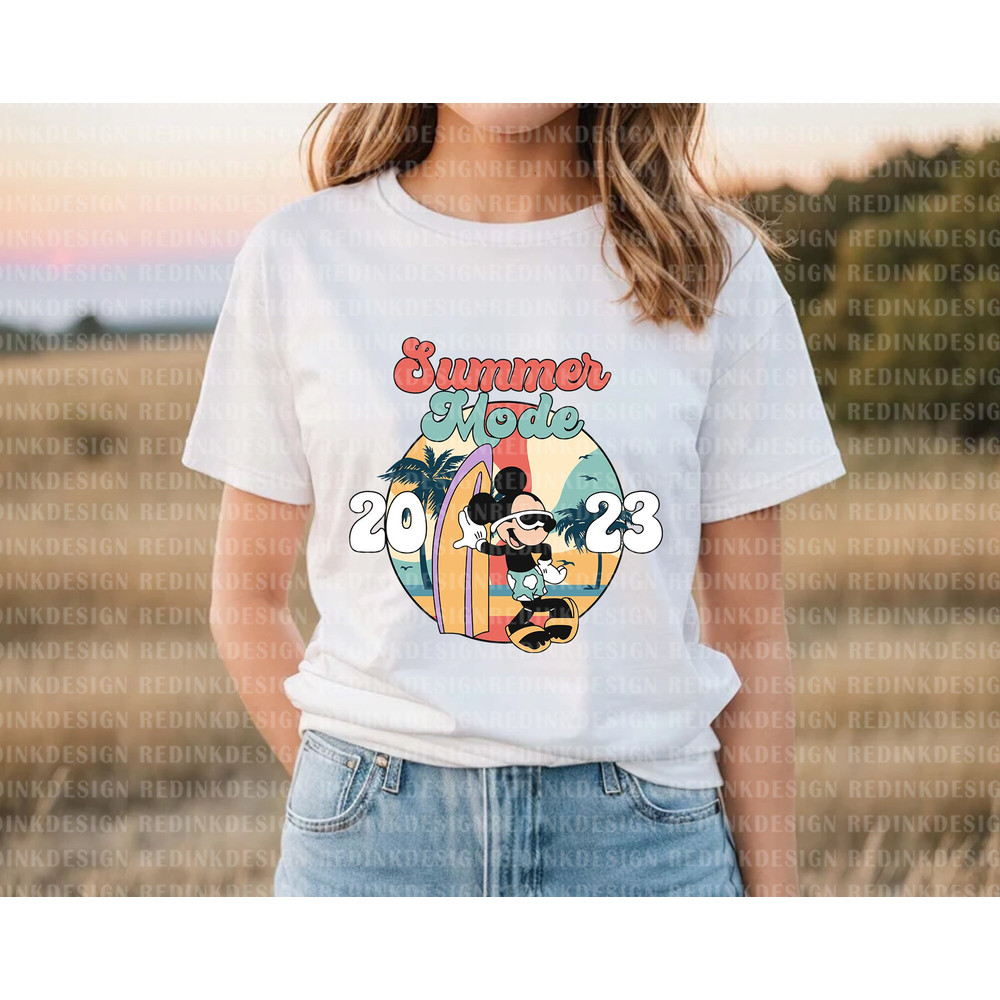 Retro Summer Mode Svg, Summer Trip Svg, Cute Mouse Svg, Vacay Mode Svg, Magical Kingdom Svg, Summer Vibes Svg, Family Trip Shirt Svg - 3.jpg