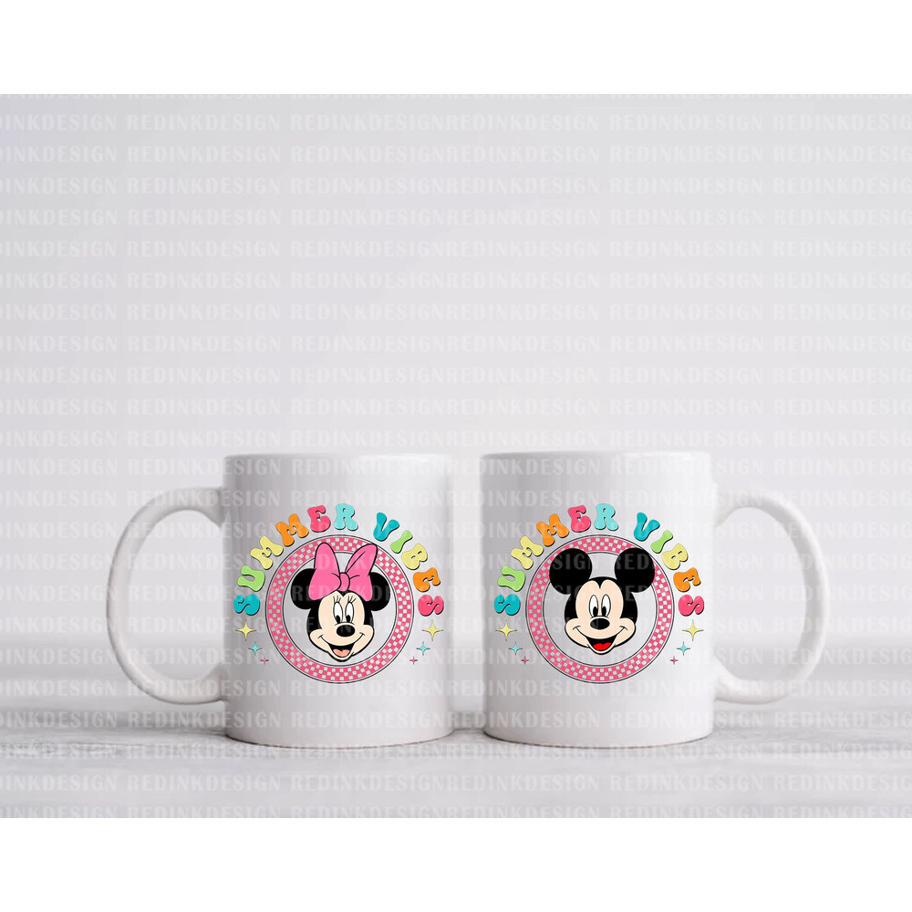 Retro Summer Vibes Svg, Summer Vacation Svg, Family Trip Svg, Magical Kingdom Svg, Mouse Head Svg, Vacay Mode Svg, Family Trip Shirt Svg - 2.jpg