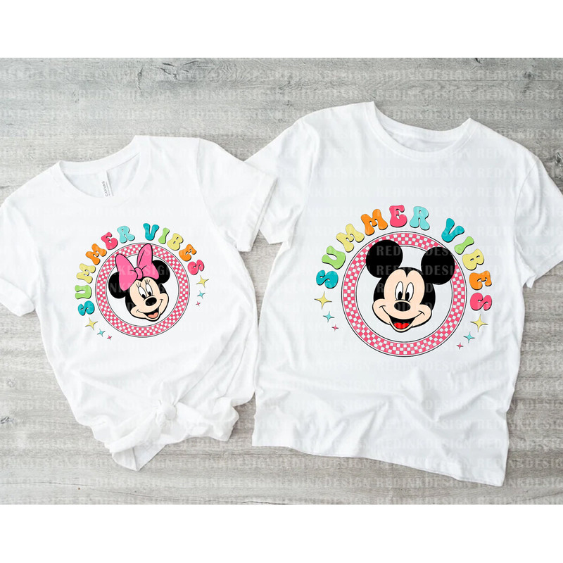 Retro Summer Vibes Svg, Summer Vacation Svg, Family Trip Svg, Magical Kingdom Svg, Mouse Head Svg, Vacay Mode Svg, Family Trip Shirt Svg - 3.jpg