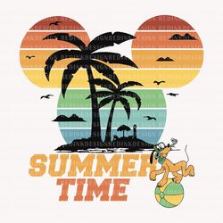 Summer Time Svg, Family Vacation Svg, Cute Dog Svg, Summer T