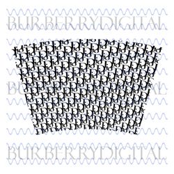 dior full wrap for starbucks cup svg, trending svg, dior starbucks cup, dior starbucks svg, starbucks wrap svg, dior wra