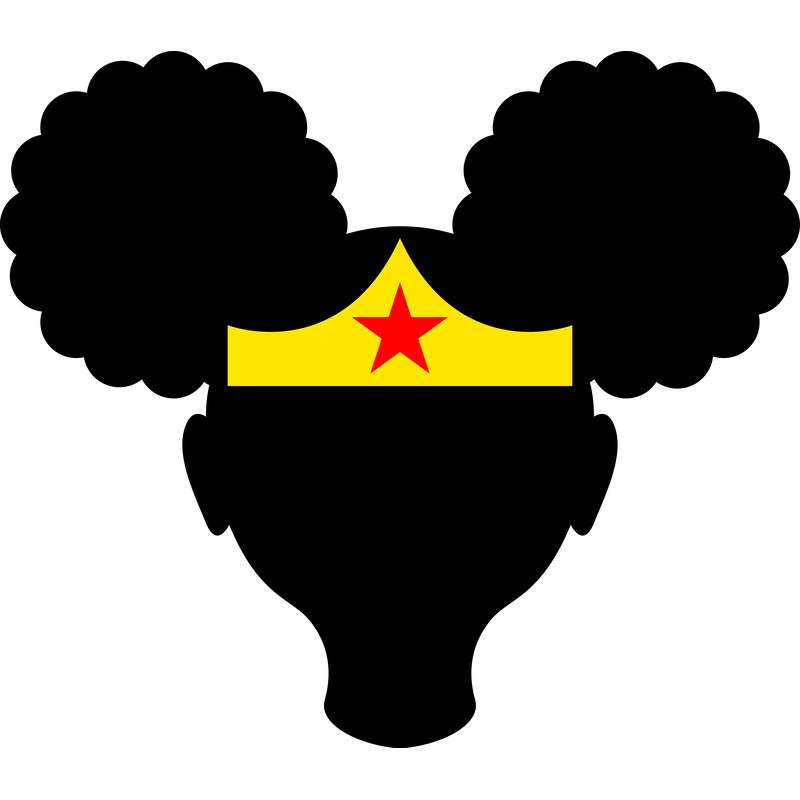 AFRO PUFFS GIRL - WONDER WOMAN.png