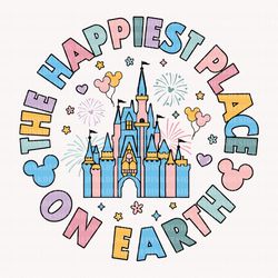 the happiest place on earth svg, magical and fabulous svg, f