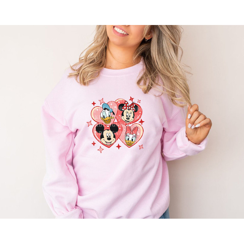 Valentine Mouse Candy Heart Svg, Character Face Svg, Mouse Valentines Svg, Family Trip, Mouse And Friends Svg, Retro Valentine Svg, SVG File - 3.jpg