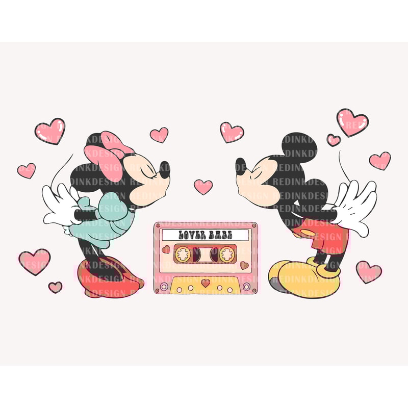 Valentine Mouse Svg, Mouse Cassette Svg, Funny Valentine's Day, Valentine's Day, Retro Valentines Svg, Valentines Lover Bae shirt SVG File - 1.jpg