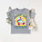 Back to school Kindergarten Shirt, Rollin' Into School Shirt, Skating Girls School T-Shirt, Groovy Kindergarten Toddler Tee - 3.jpg
