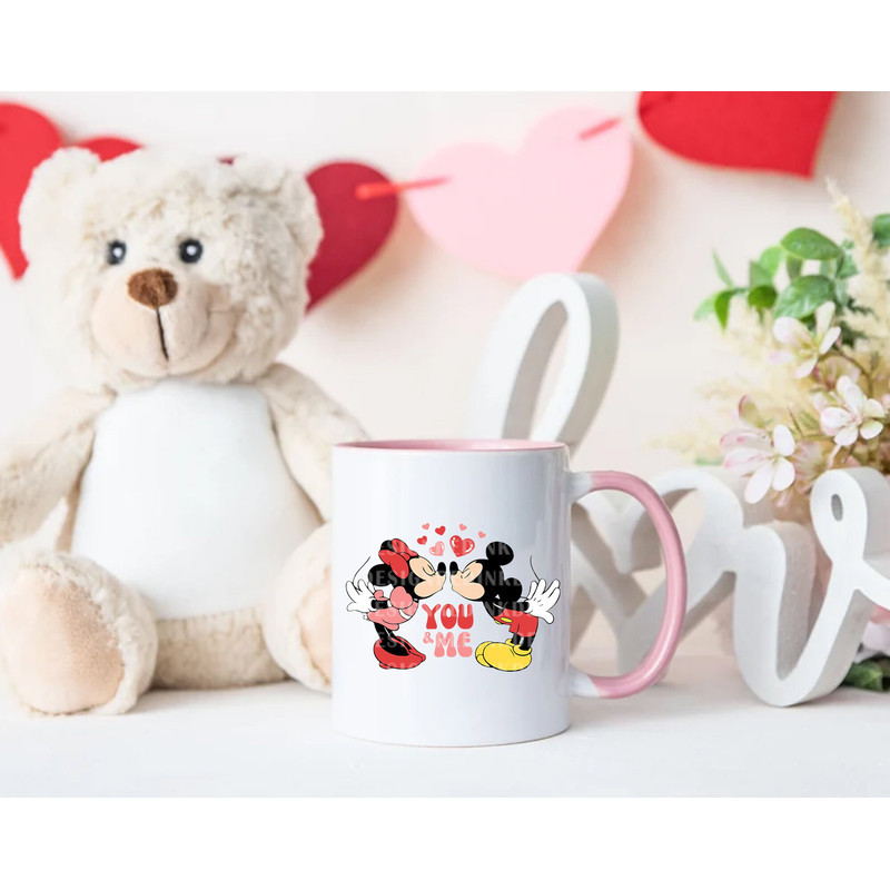 You And Me Svg, Mouse Kiss Svg, Funny Valentine's Day, Honey Moon Holiday Svg, Valentine's Day, Retro Valentines Svg, Mouse Couple SVG File - 3.jpg