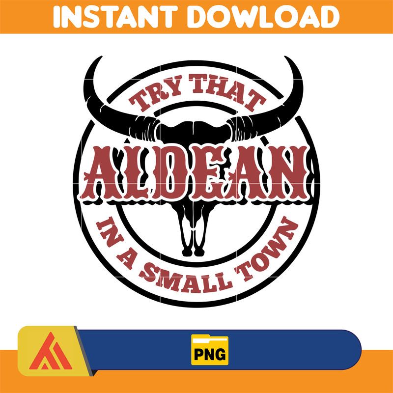 Try That In A Small Town Png, Cow Skull Small Town Png, Retro Country Shirt Png, Country Music, American Flag (5).jpg