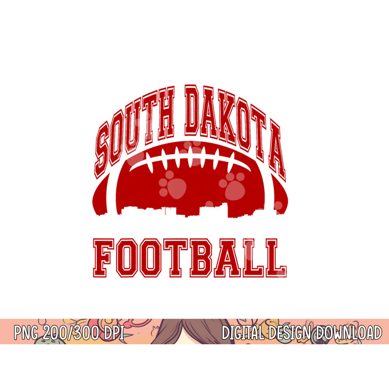 College University style South Dakota Football Sports Gift png, sublimation copy.jpg