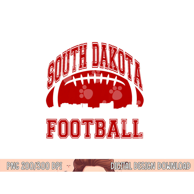 College University style South Dakota Football Sports Gift png, sublimation copy.jpg