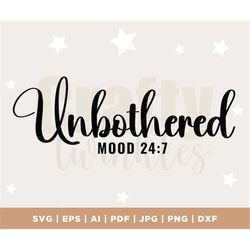 unbothered mood svg, png, jpg, black beautiful african american, melanin sublimation design, commercial use file, eps, m