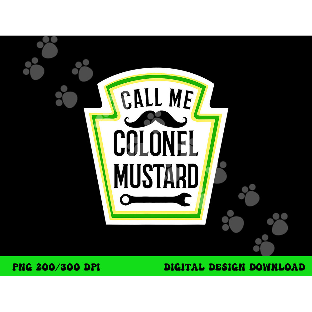 Colonel Mustard Funny Halloween Mustard Costume png, sublimation copy.jpg