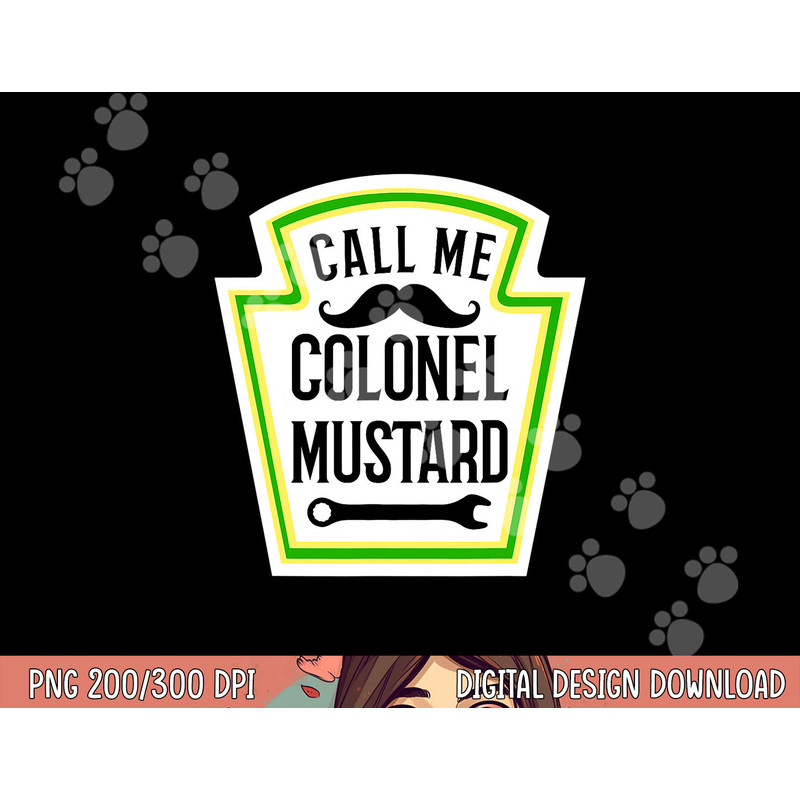 Colonel Mustard Funny Halloween Mustard Costume png, sublimation copy.jpg