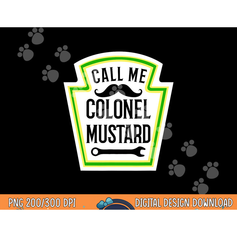Colonel Mustard Funny Halloween Mustard Costume png, sublimation copy.jpg