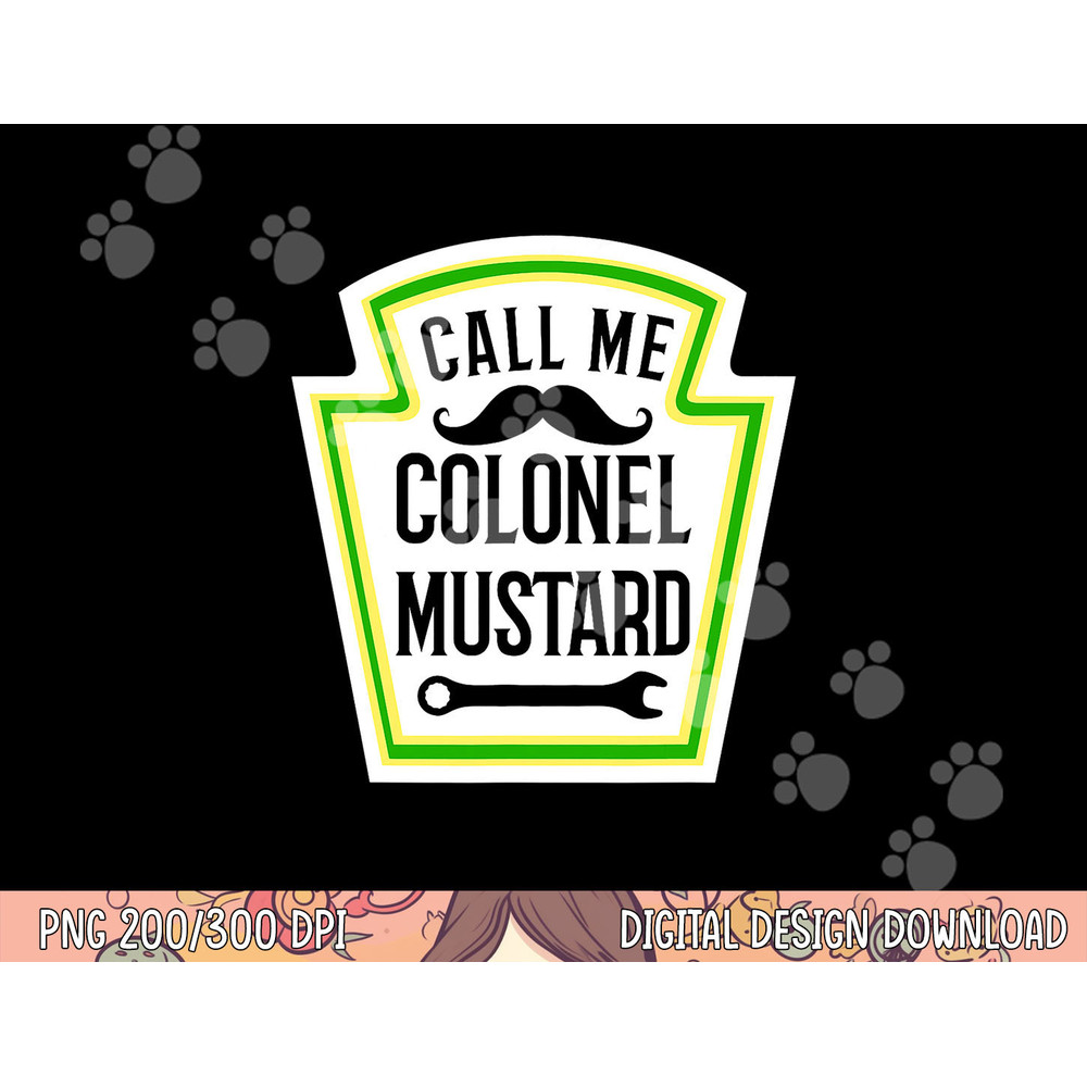 Colonel Mustard Funny Halloween Mustard Costume png, sublimation copy.jpg