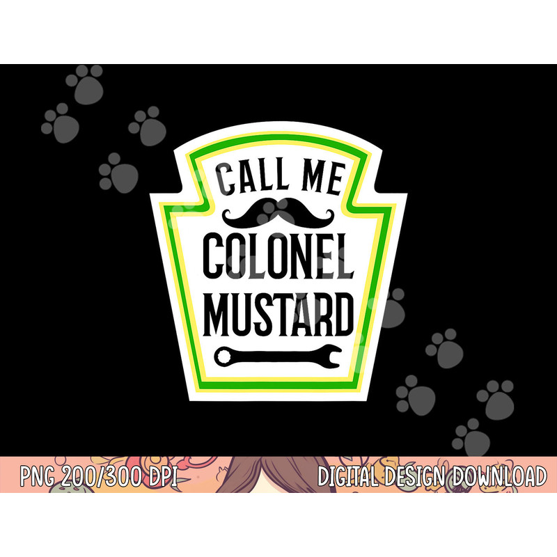 Colonel Mustard Funny Halloween Mustard Costume png, sublimation copy.jpg
