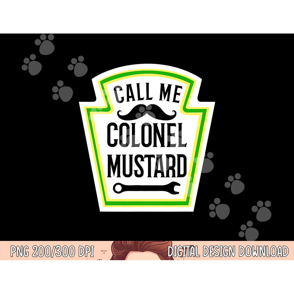 Colonel Mustard Funny Halloween Mustard Costume png, sublimation copy.jpg