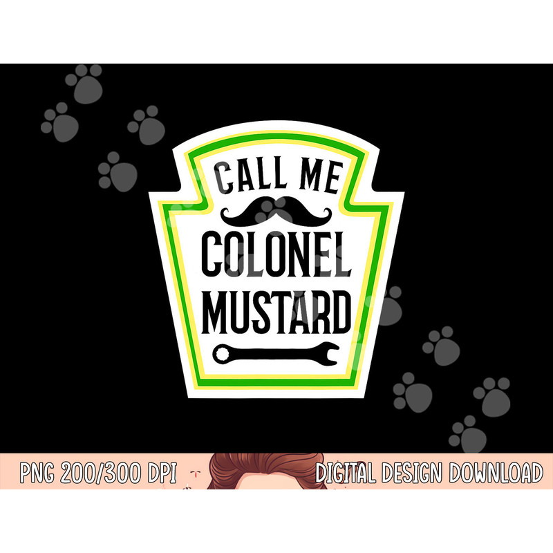 Colonel Mustard Funny Halloween Mustard Costume png, sublimation copy.jpg