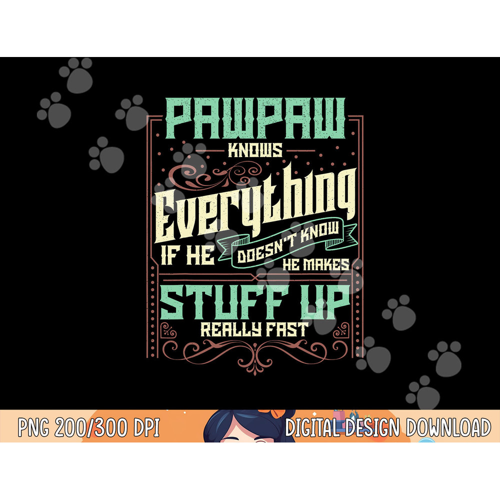 Pawpaw Knows Everything Funny Pawpaw Fathers Day Gifts png, sublimation copy.jpg