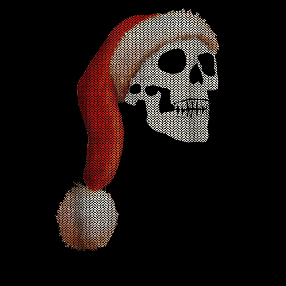 Creepy Christmas Santa Hat Skull Ugly Sweater 6.jpg