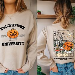 Halloweentown 1998 Sweatshirt, Halloweentown University Sweatshirt, Vintage Halloween Sweater, Pumpkin Spooky Crewneck