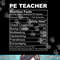PE Teacher Nutrition Facts Physical Education Teacher png, sublimation.jpg