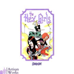 the hex girls rock band music png fictional rock band png