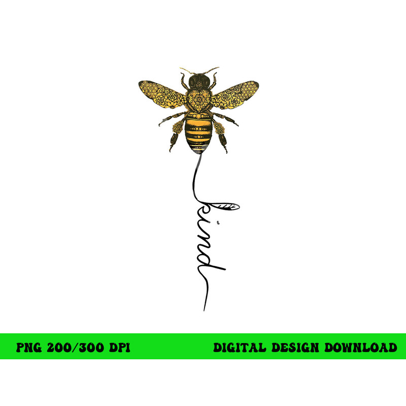 Cool Bee Kind Be Kind T Shirt Gift for Women Men copy.jpg