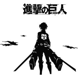 attack on titan svg, levi svg, eren svg, mikasa svg, aot svg, anime svg, manga svg, otaku svg, svg bundle