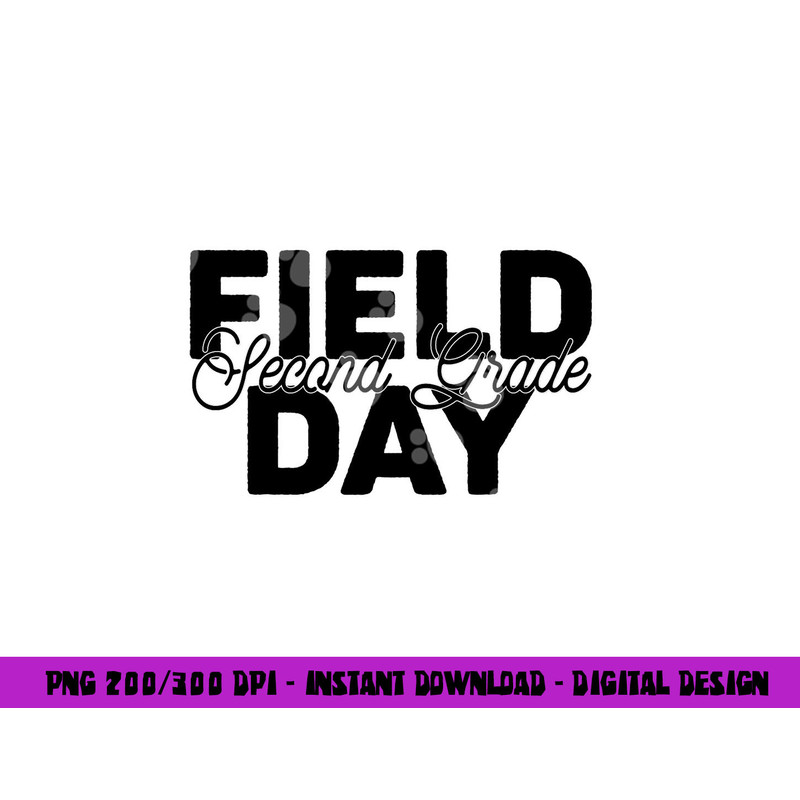 Green Field Day 2023 2nd Second Grade school teacher kids png, sublimation copy.jpg