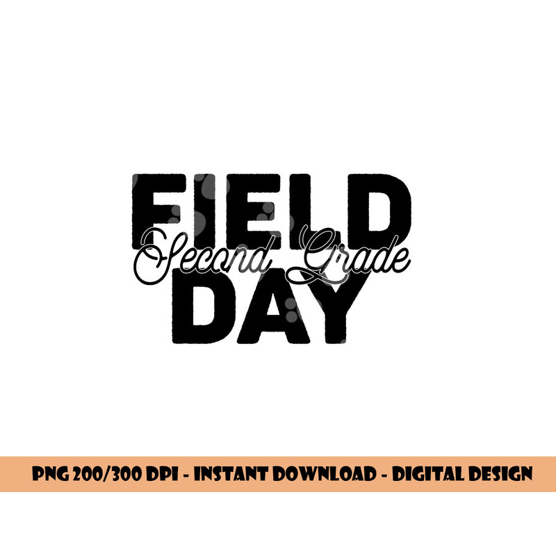 Green Field Day 2023 2nd Second Grade school teacher kids png, sublimation copy.jpg