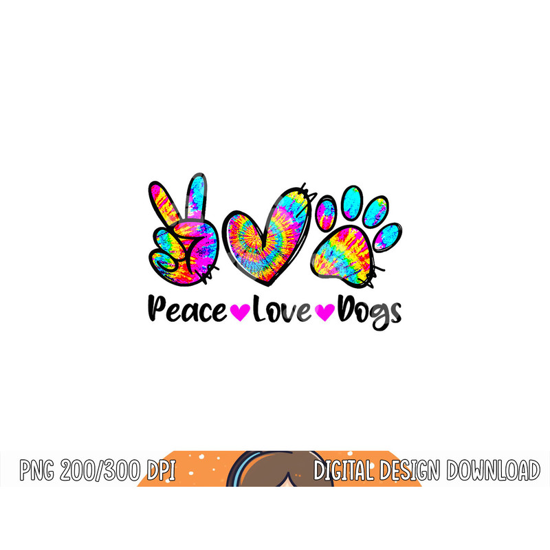 peace love dogs tie dye dog paw dog mom cute mors day copy.jpg