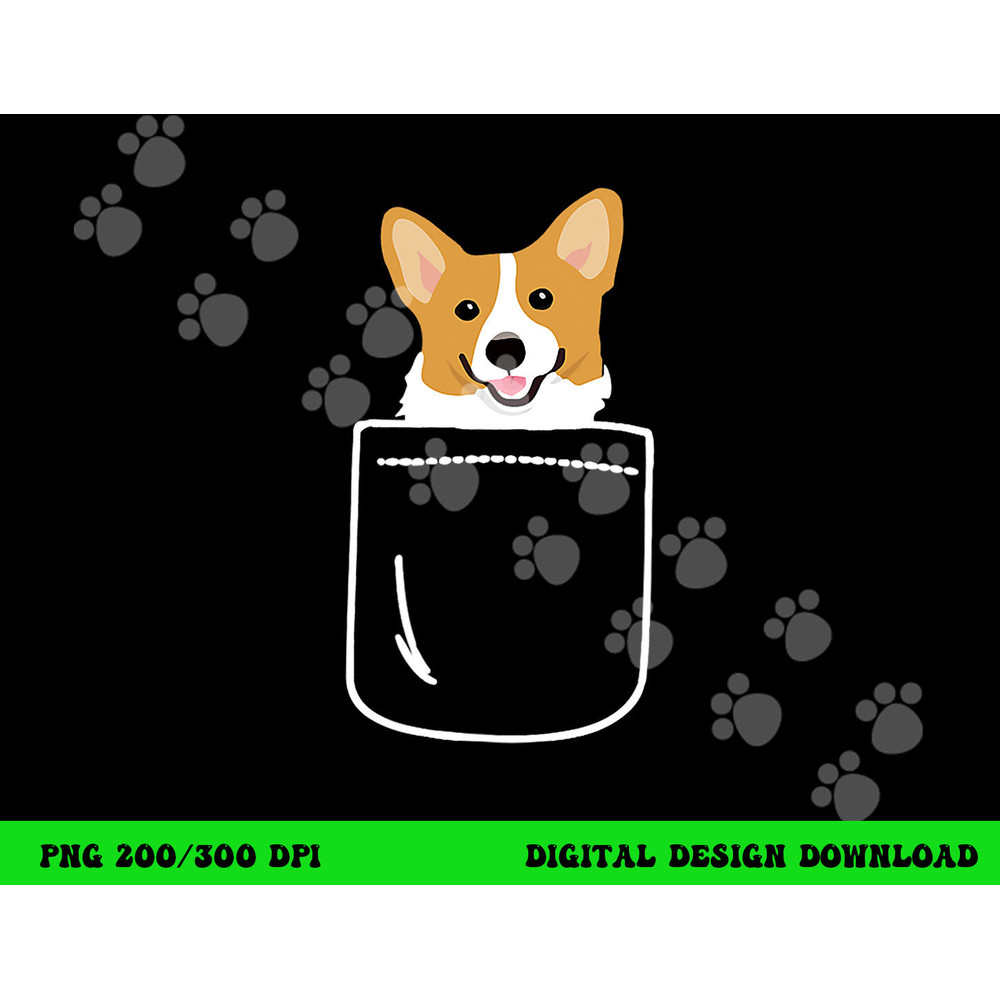 Corgi In Pocket Funny Corgi Crazy Dog Lover Gift png, sublimation copy.jpg