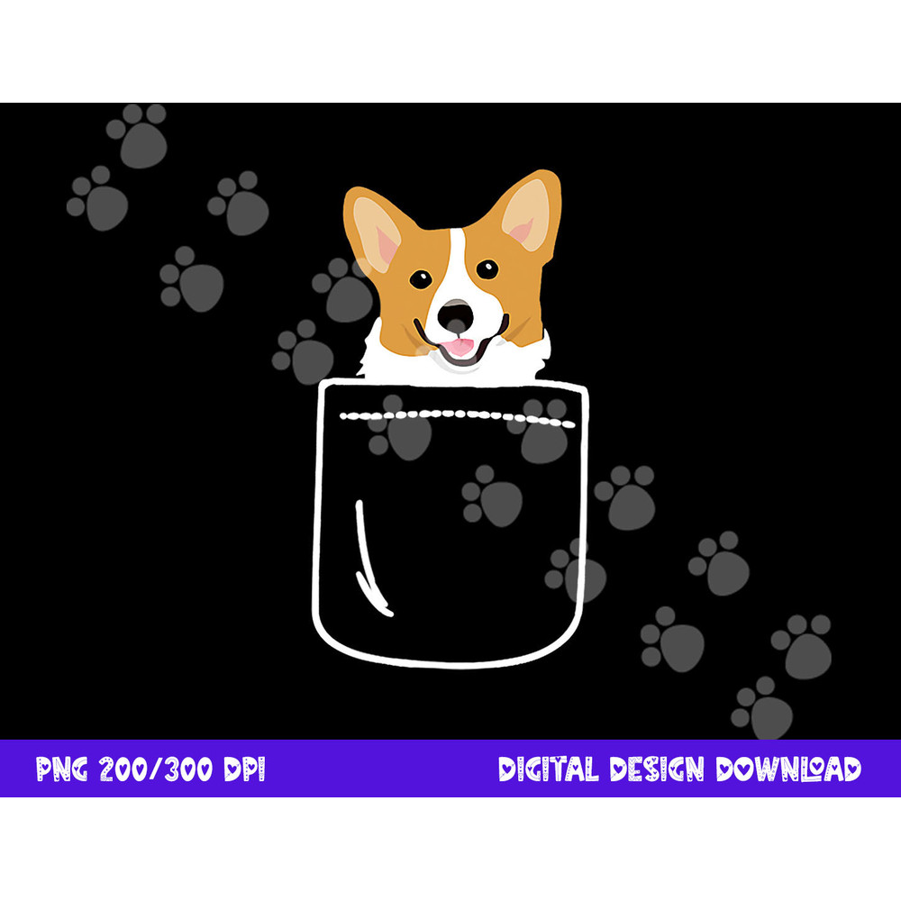 Corgi In Pocket Funny Corgi Crazy Dog Lover Gift png, sublimation copy.jpg