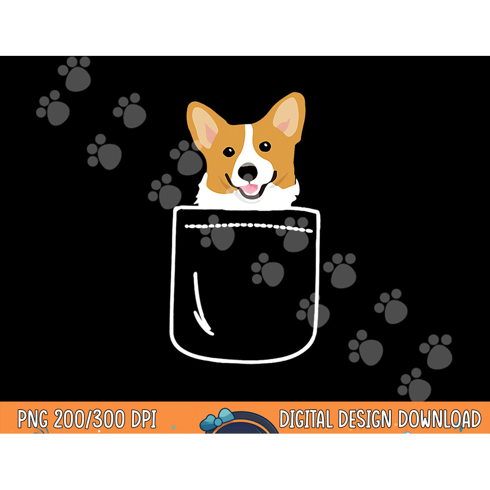 Corgi In Pocket Funny Corgi Crazy Dog Lover Gift png, sublimation copy.jpg