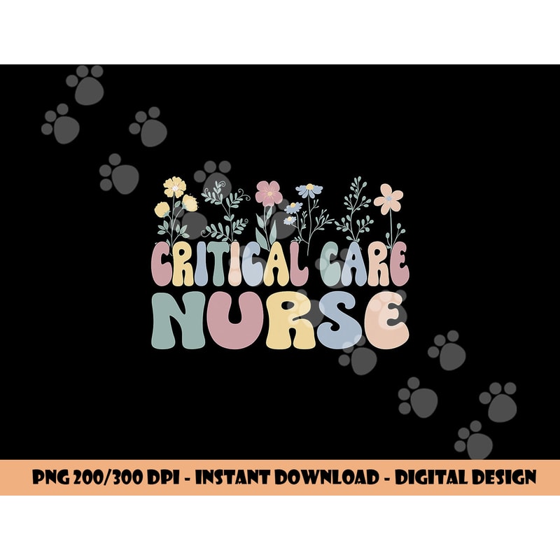 Groovy Critical Care Nurse Critical Care Nursing png, sublimation copy.jpg