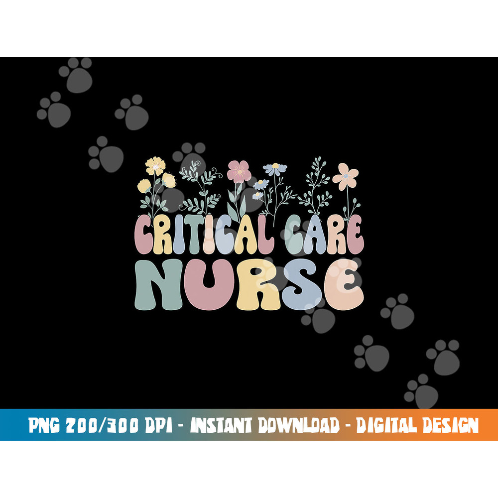 Groovy Critical Care Nurse Critical Care Nursing png, sublimation copy.jpg