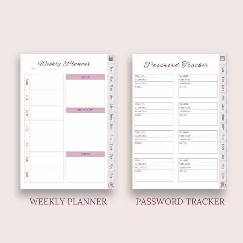 2024 Digital Planner, Weekly Planner, Monthly planner, Finance Planner 4.png