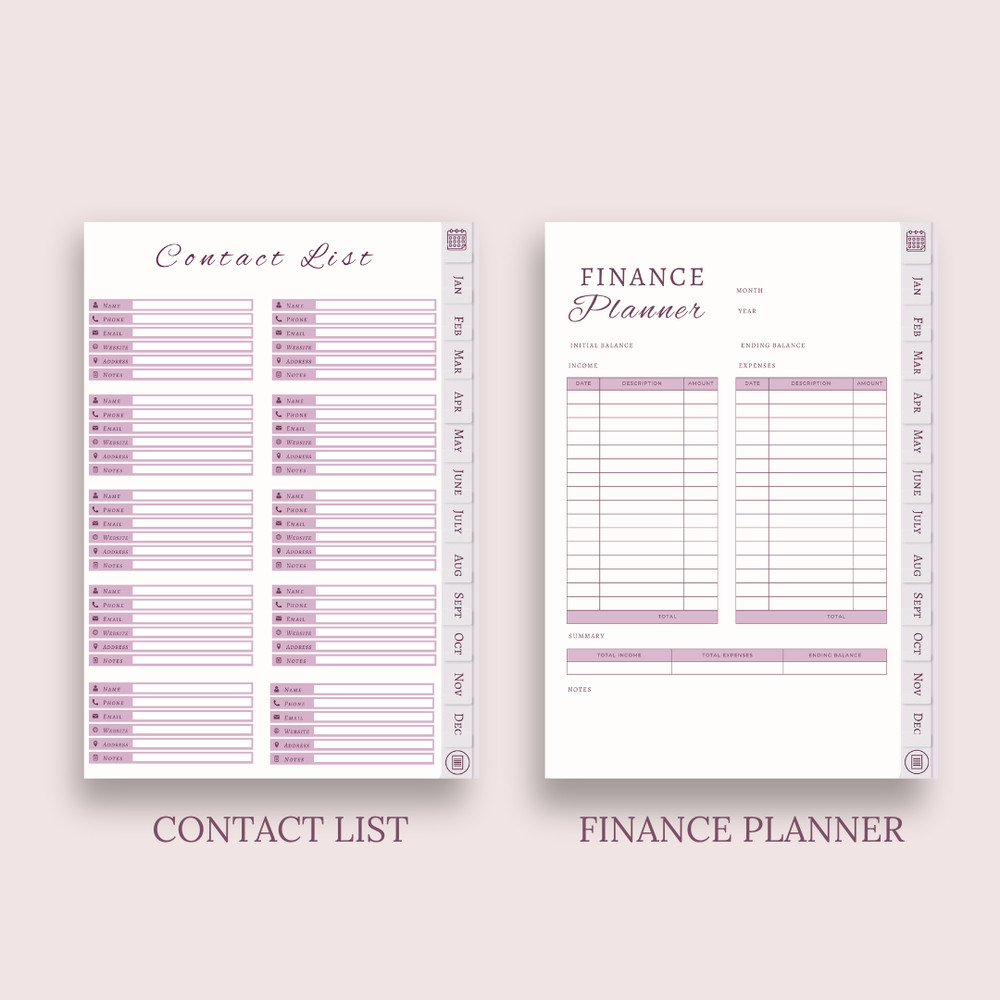 2024 Digital Planner, Weekly Planner, Monthly planner, Finance Planner 5.png