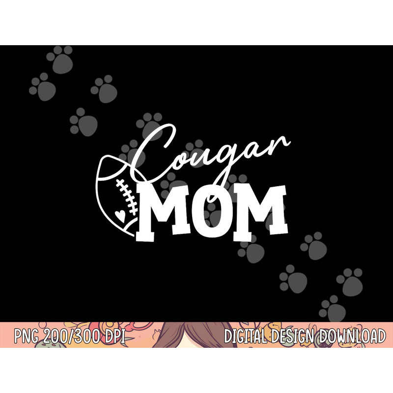 Cougar Football Accessories Mom Gift for Her png, sublimation copy.jpg
